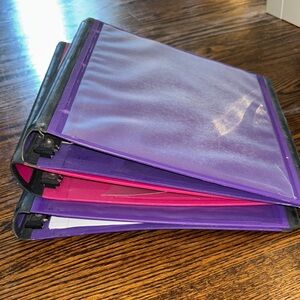 3 School Binders